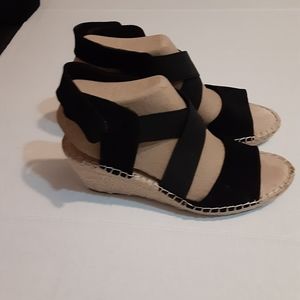 Black lady sandals